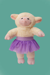Saia em tule lilas