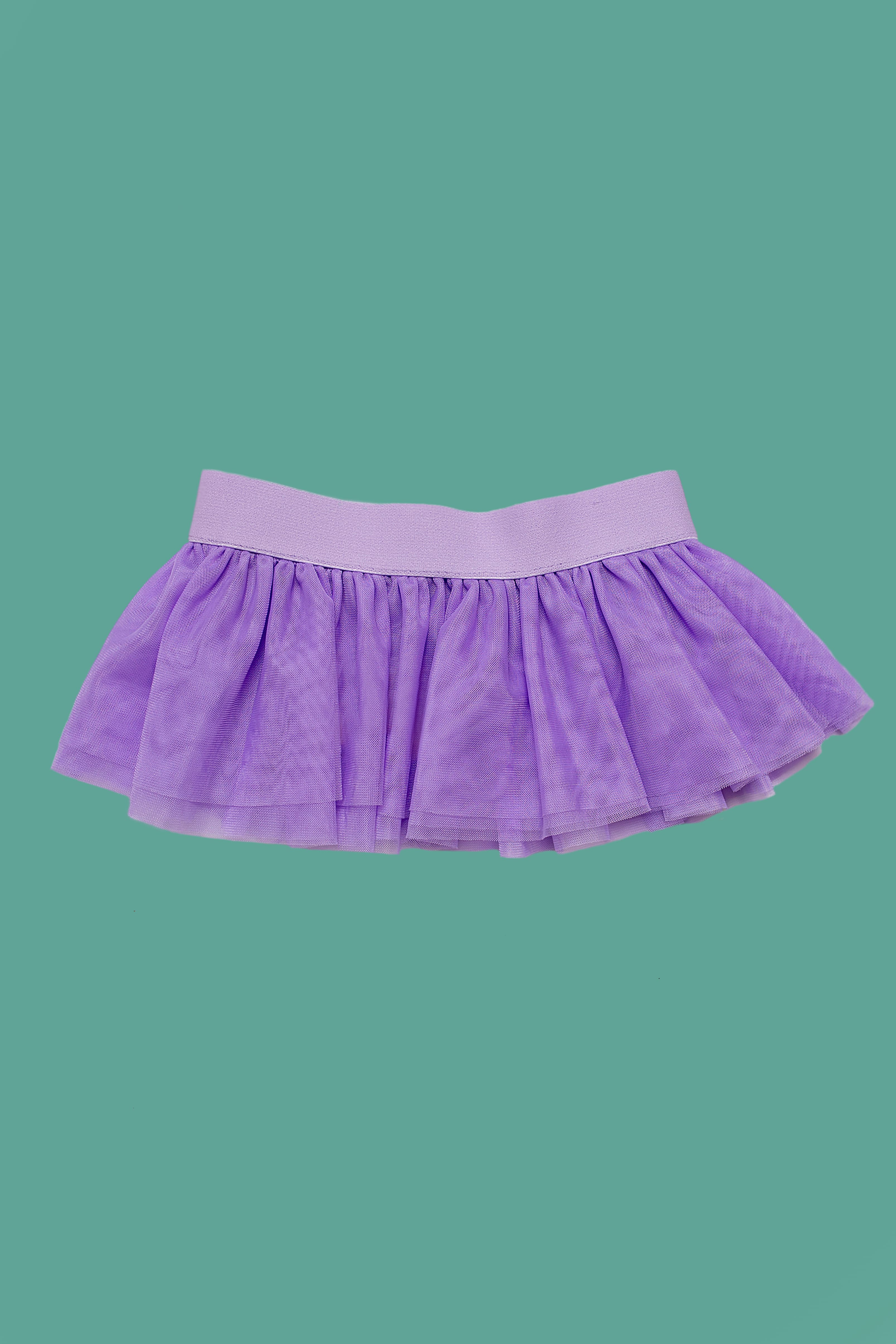 Saia em tule lilas