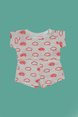 Conjunto pijama vermelho