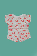 Conjunto pijama vermelho