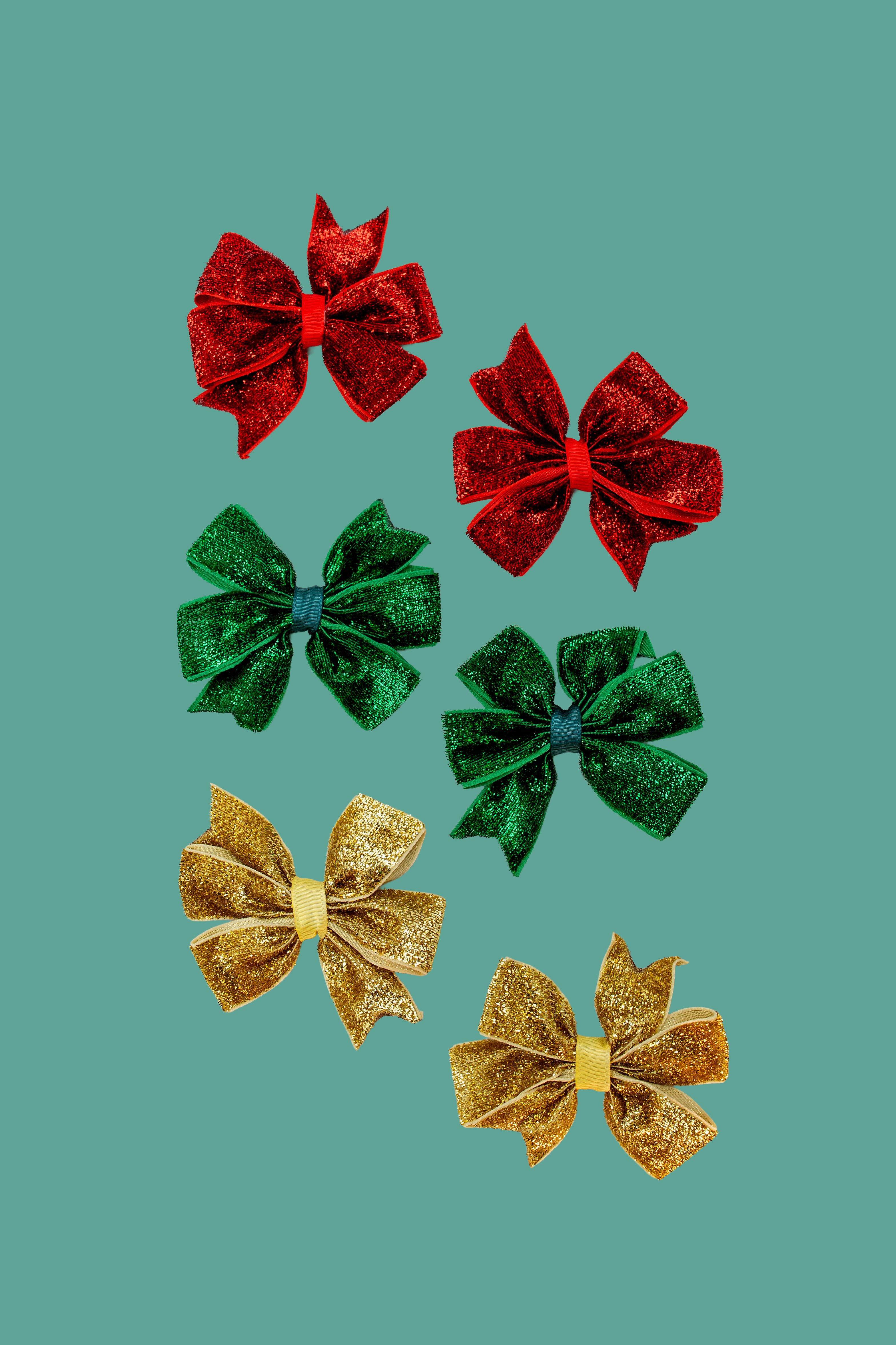 Laço brilhante verde (*)