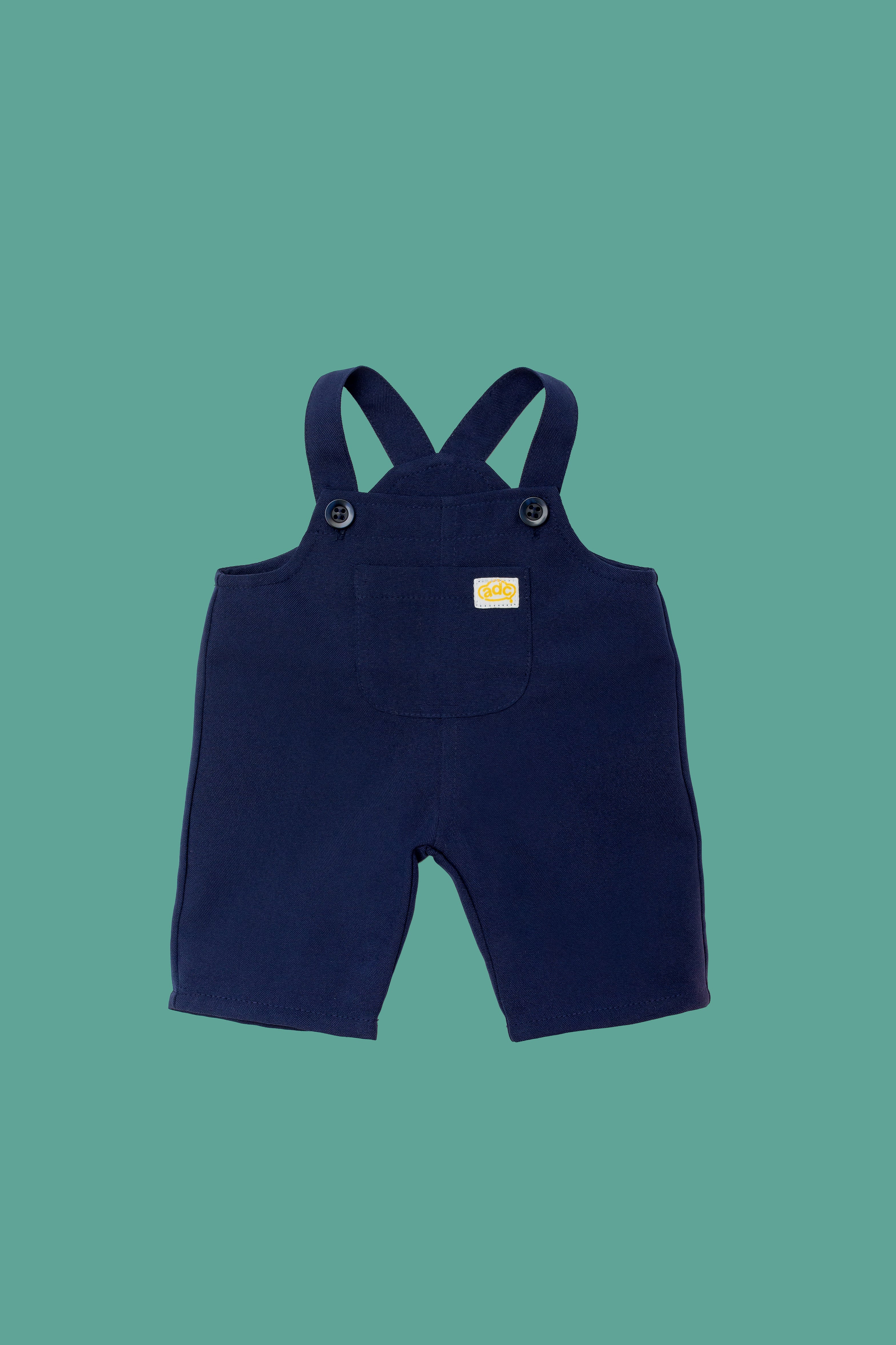 Jardineira calças marinho