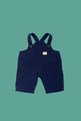 Jardineira calças marinho