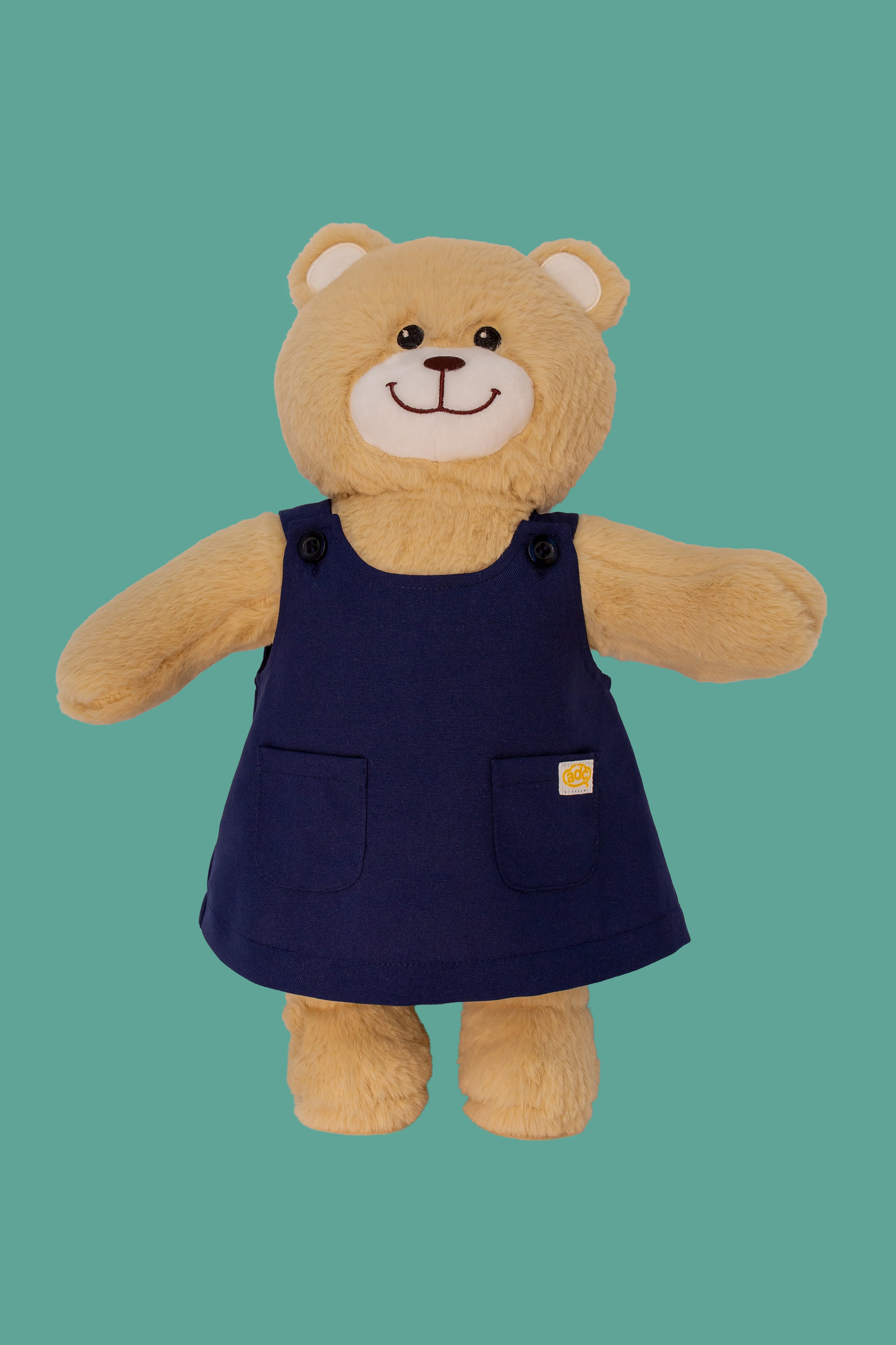 Jardineira saia marinho