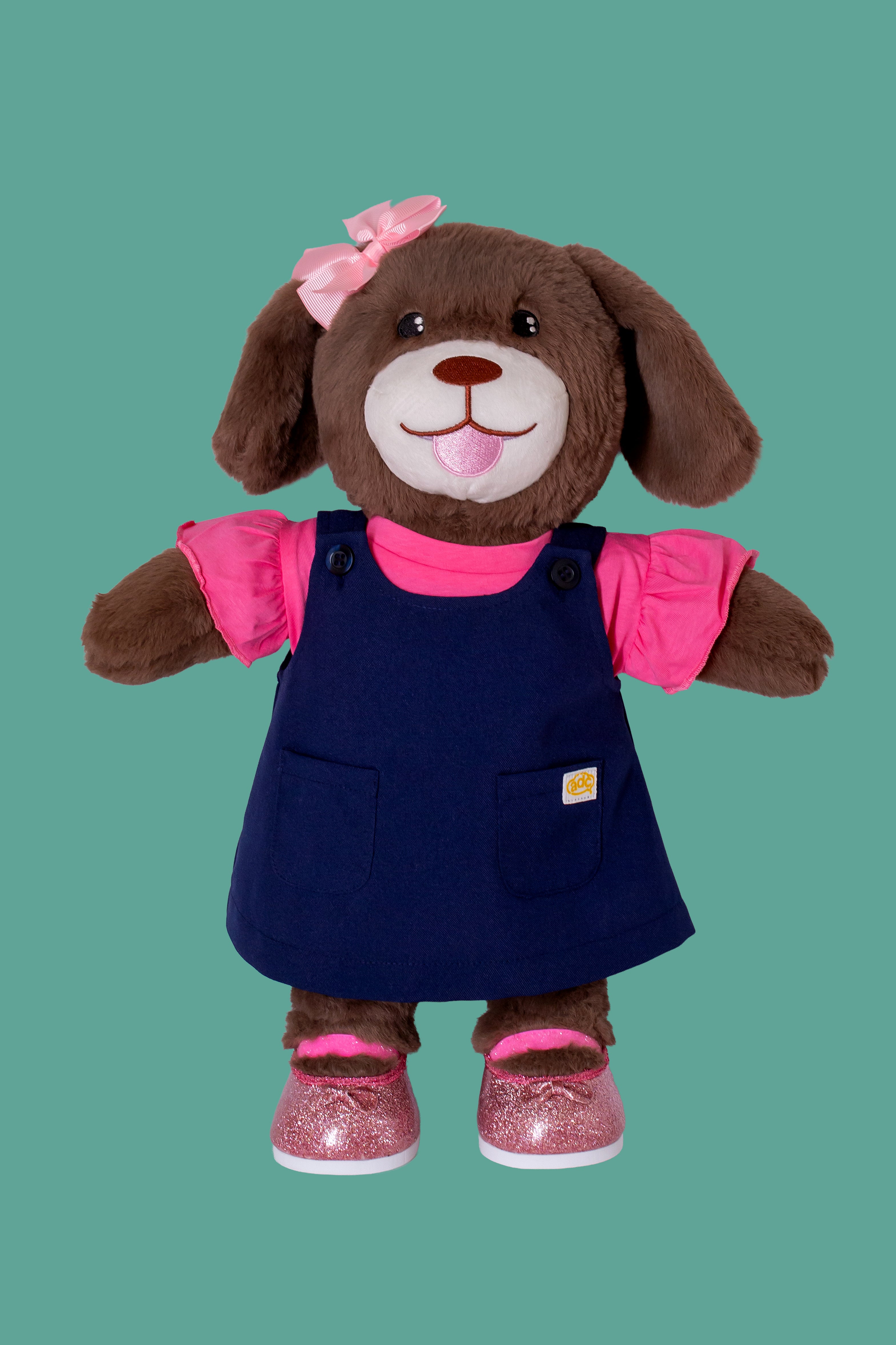 Jardineira saia marinho