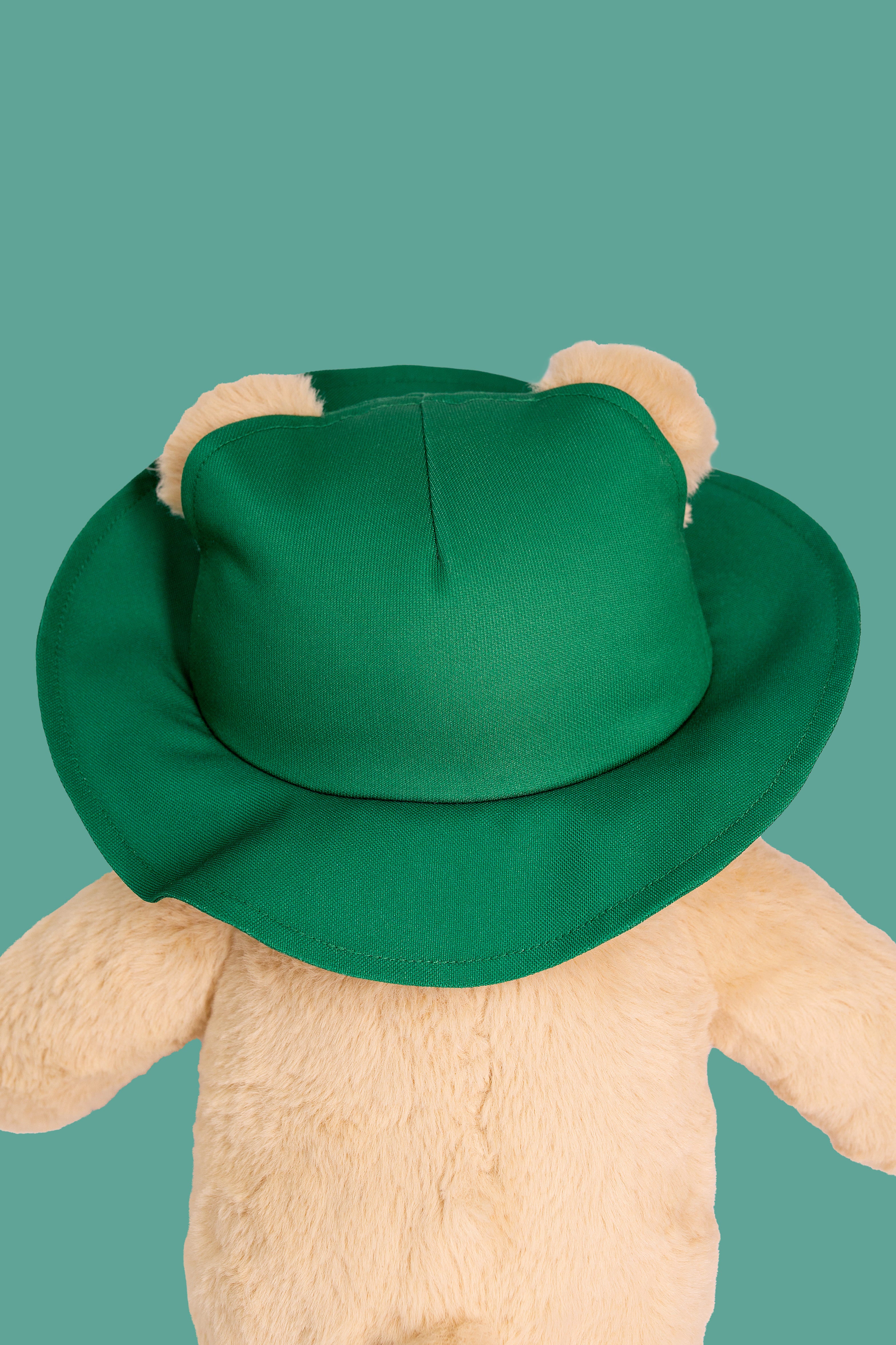 Chapéu de aba verde