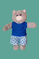 Camisola s/manga azul