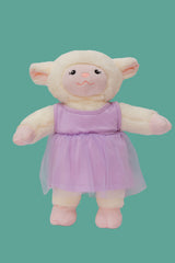 Vestido em tule lilás