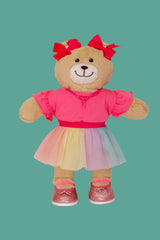 T-shirt folhos rosa esc