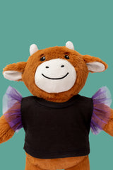 T-shirt preta tule
