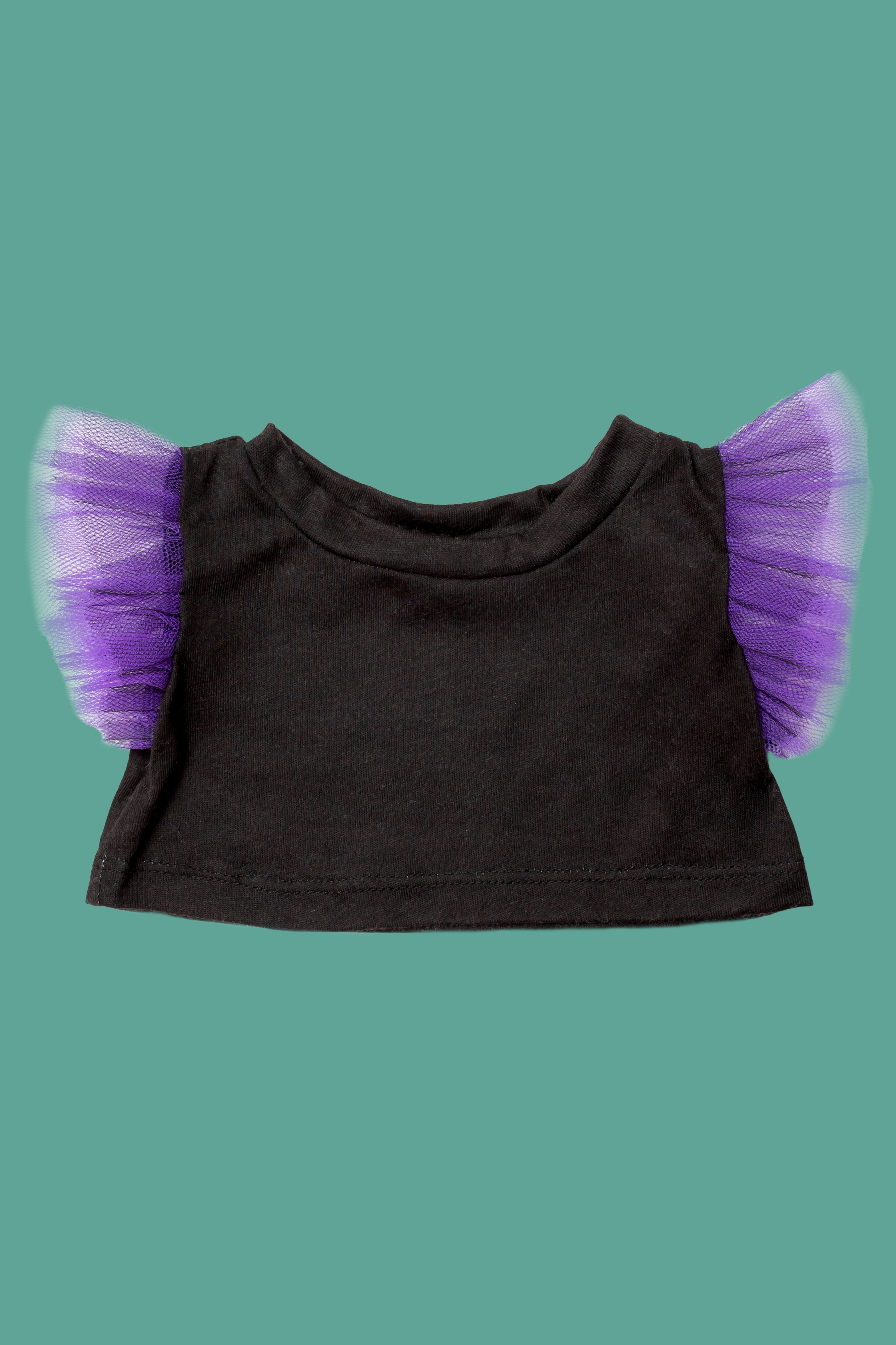 T-shirt preta tule